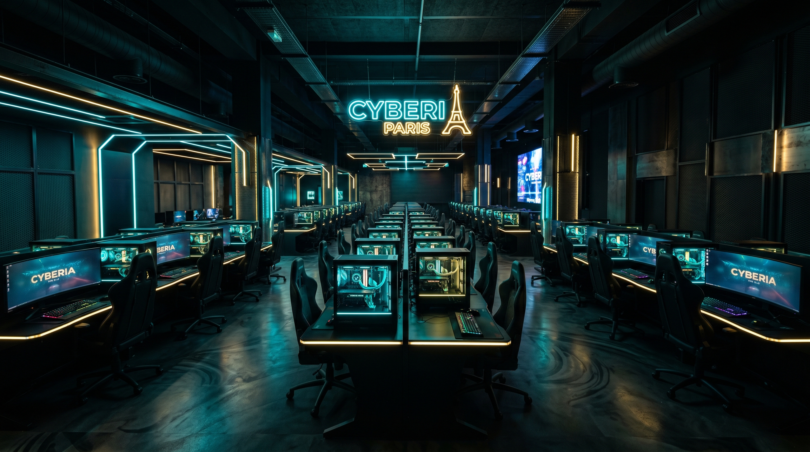 MaplRush Gaming Club Interior